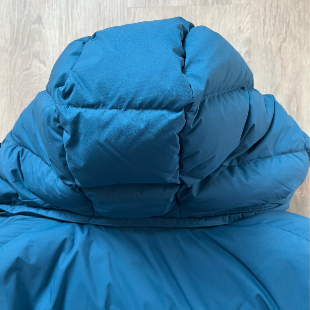 Aritzia TNA Super Puff Jacket Blue | Goose Down Puffer Coat - Picture 8 of 8